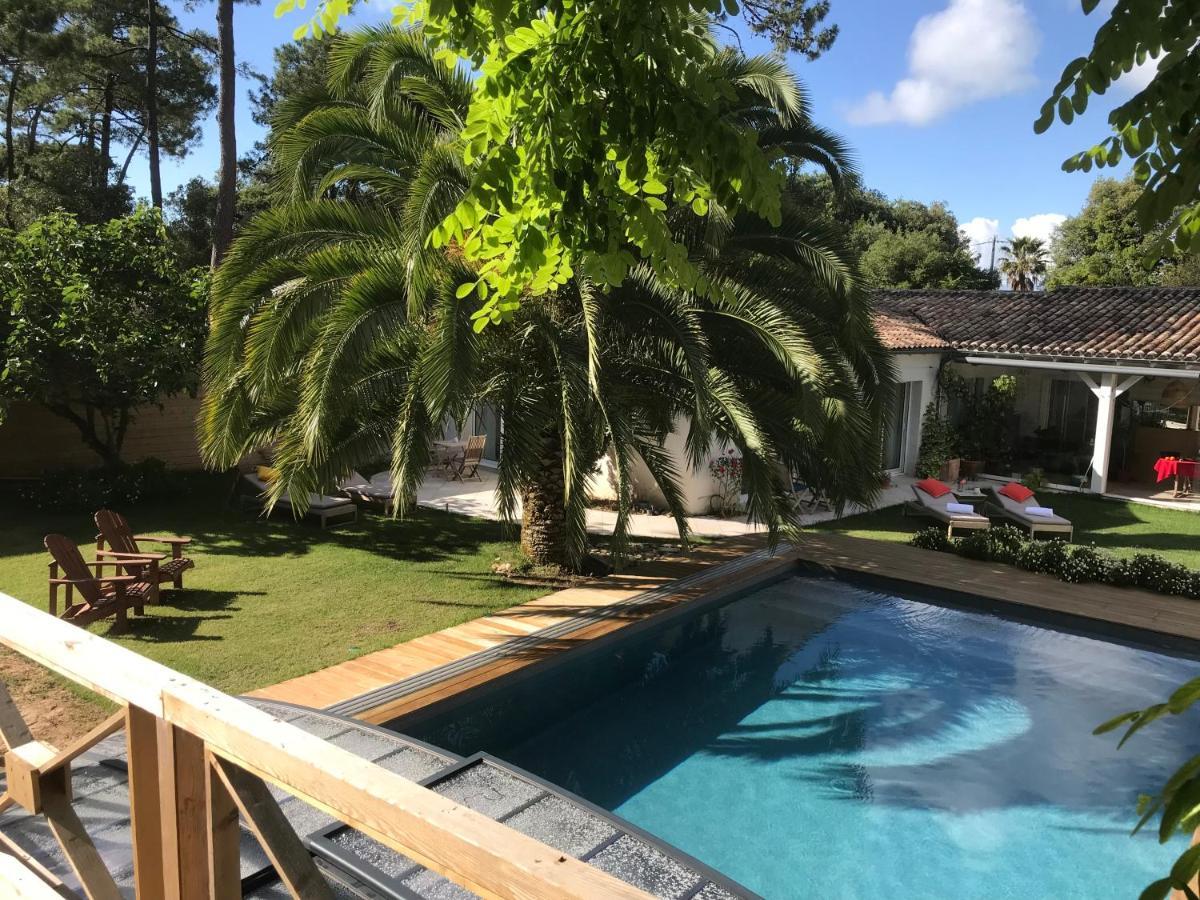 La Maison De La Dune - Chambres Climatisees - Jacuzzi 1Ere Seance Offerte - Piscine Chauffee Avec Abri Amovible - Plage Situee A 200M, Acces Direct Par Le Bois لا كوردي سور مير المظهر الخارجي الصورة