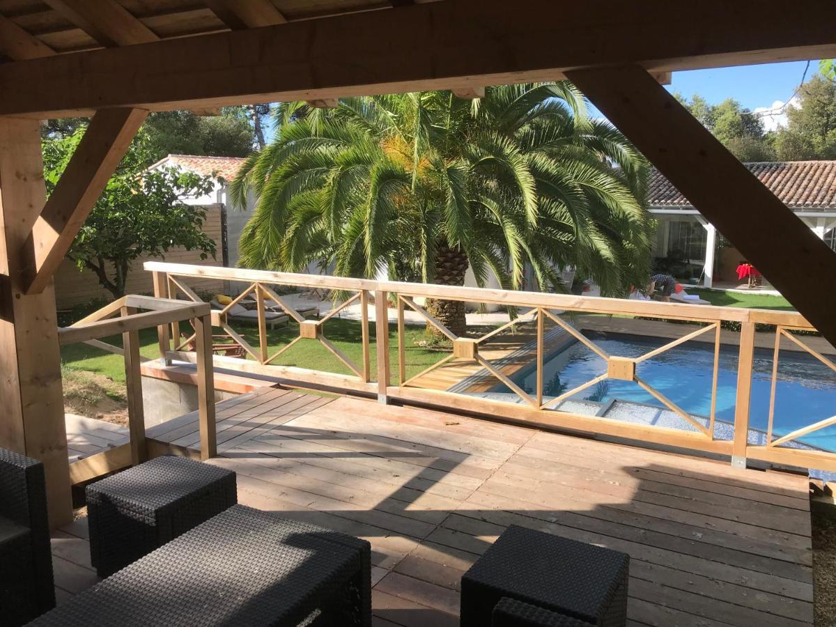 La Maison De La Dune - Chambres Climatisees - Jacuzzi 1Ere Seance Offerte - Piscine Chauffee Avec Abri Amovible - Plage Situee A 200M, Acces Direct Par Le Bois لا كوردي سور مير المظهر الخارجي الصورة